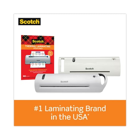 Scotch Laminator, Thermal, Green, White TL906 | Zoro